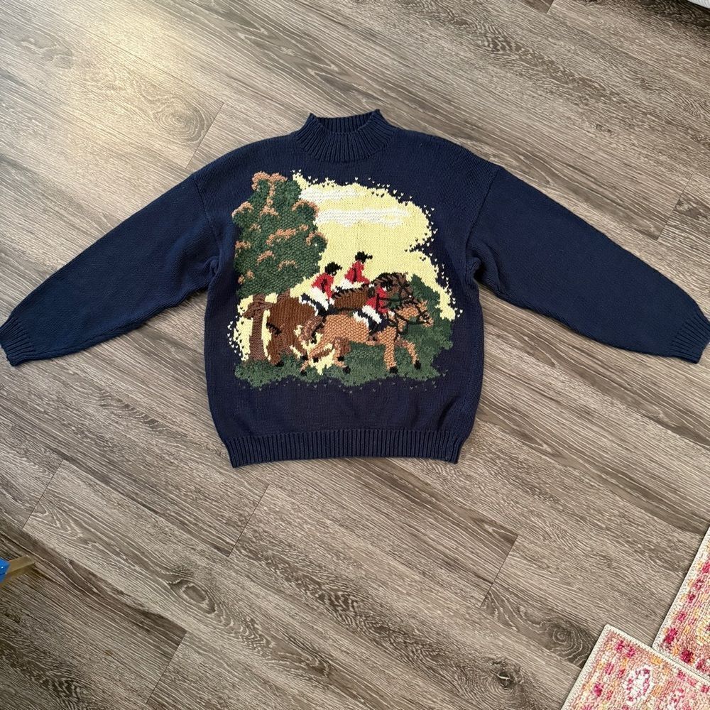 Marissa Christina Horse Back Riding Sweater